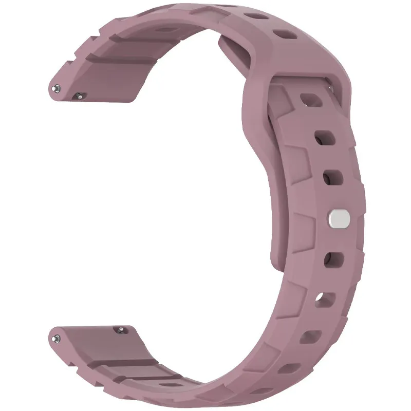 Силіконовий ремінець Defense для Smart Watch 20mm Purple — фото 2