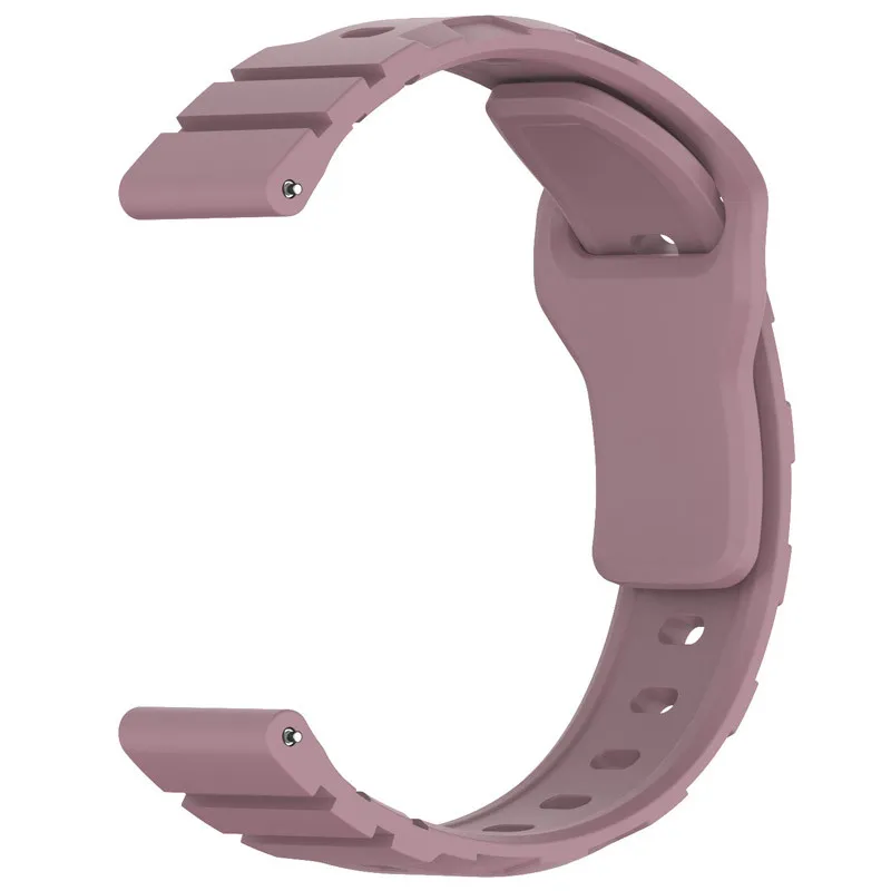 Силіконовий ремінець Defense для Smart Watch 20mm Purple — фото 3
