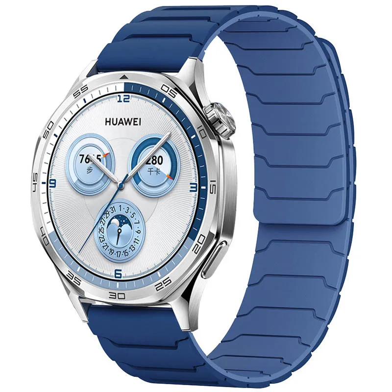 Ремінець Dual-color Magnetic для Smart Watch 20mm Navy Blue