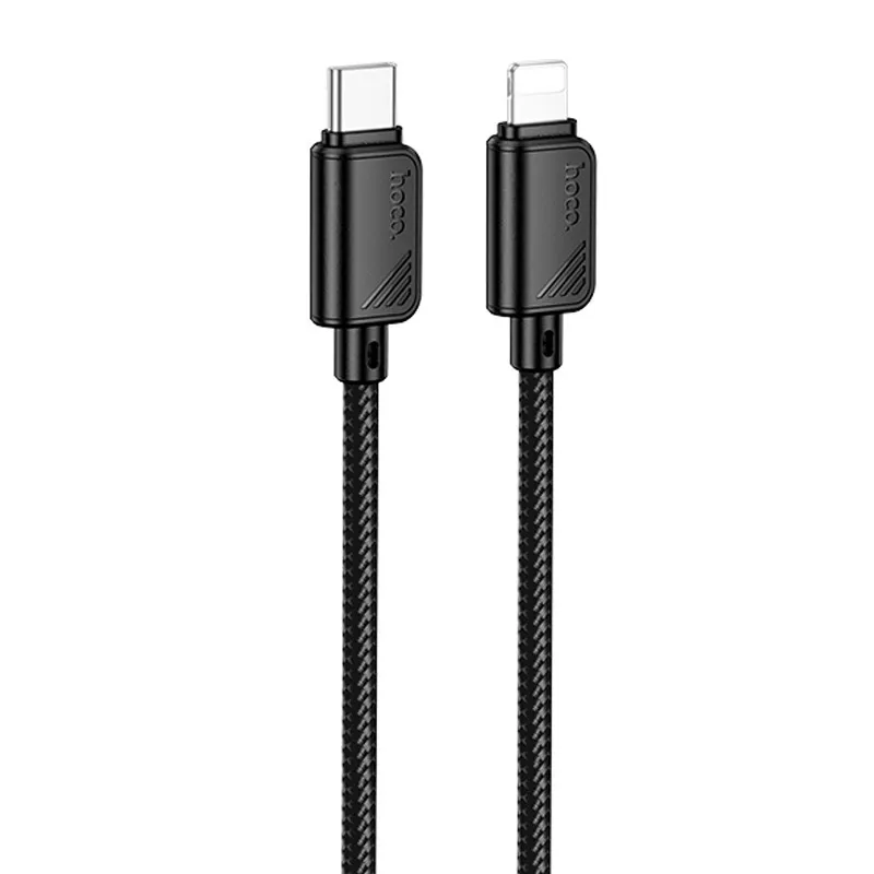 Дата кабель Hoco X113 Beneficio Type-C to Lightning Black