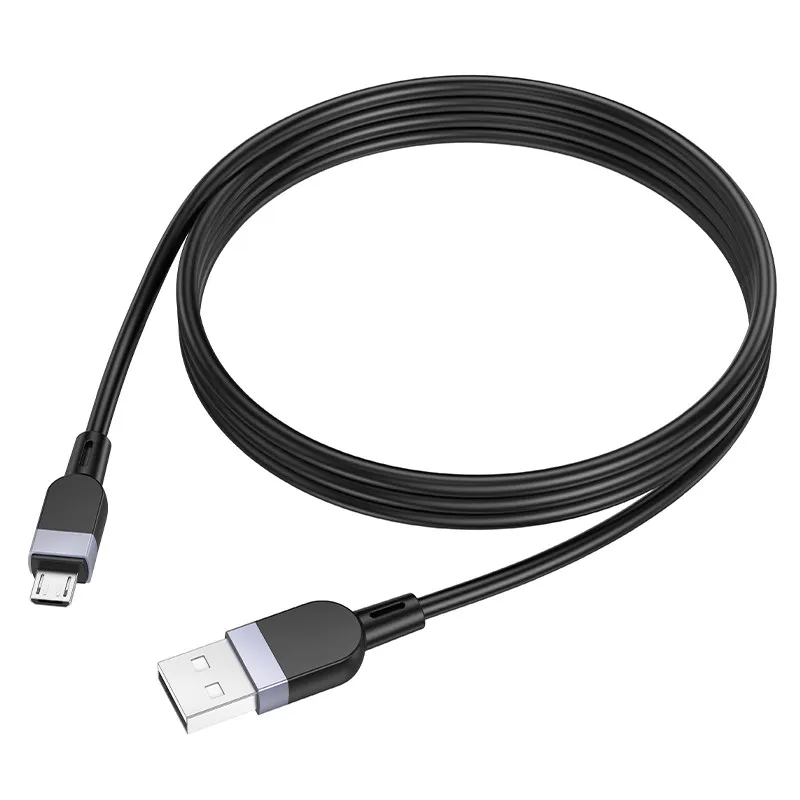 Дата кабель Hoco X109 Energy silicone USB to MicroUSB Black — фото 2