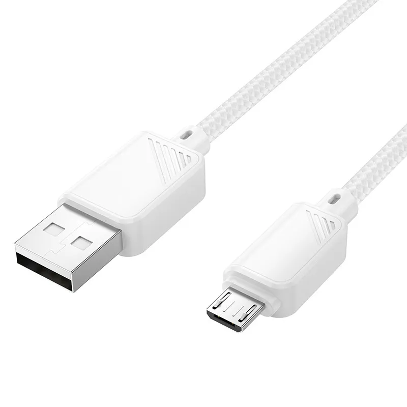 Дата кабель Hoco X113 Beneficio USB to MicroUSB White — фото 2