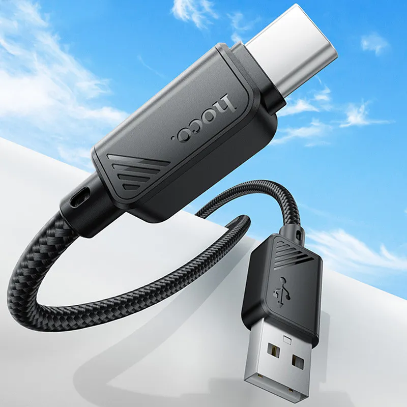 Дата кабель Hoco X113 Beneficio USB to Type-C Black — фото 2
