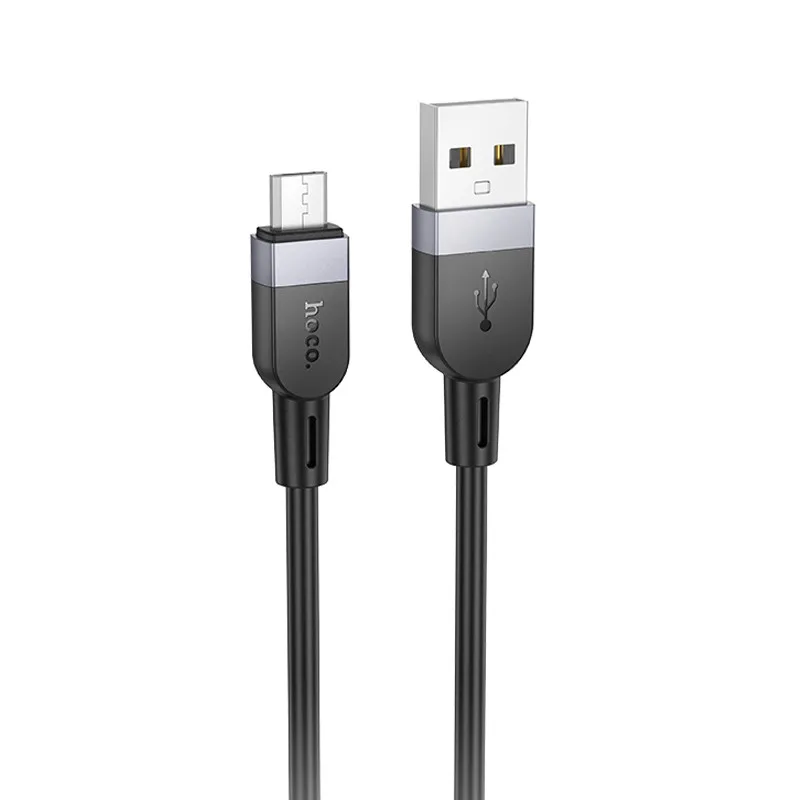 Дата кабель Hoco X109 Energy silicone USB to MicroUSB Black