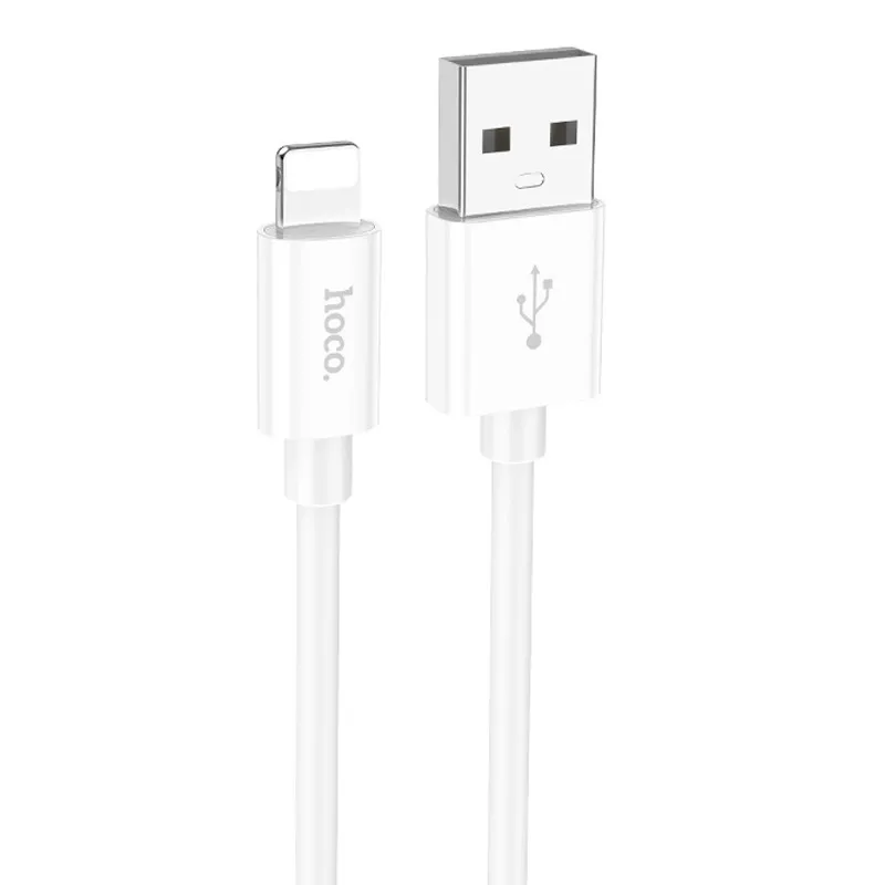 Дата кабель Hoco X87 Magic silicone USB to Lightning White