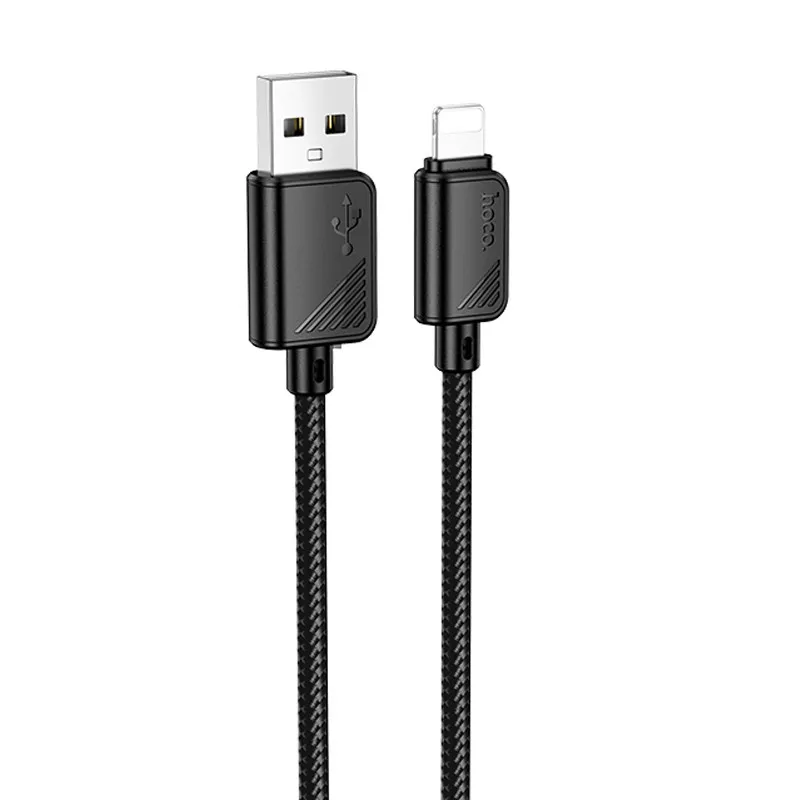 Дата кабель Hoco X113 Beneficio USB to Lightning Black