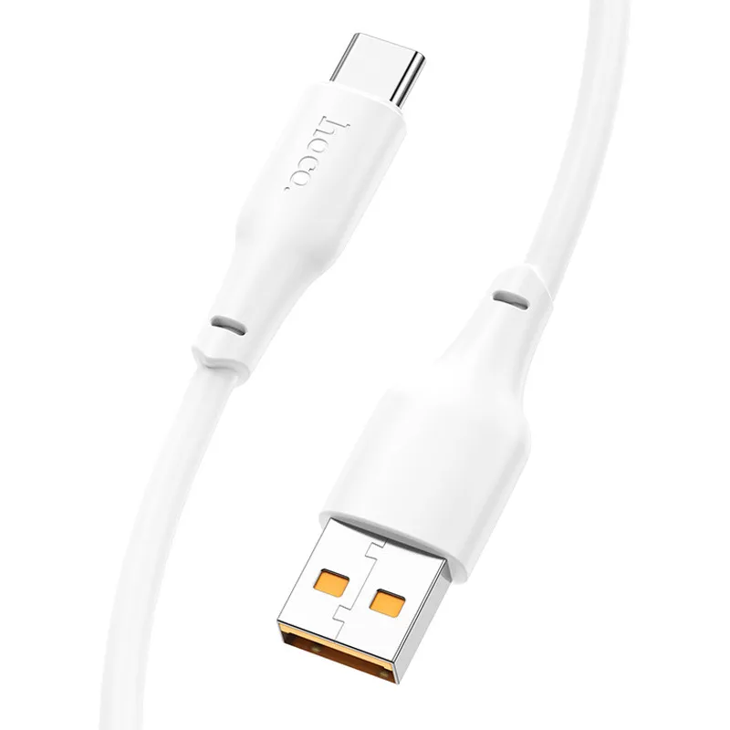 Дата кабель Hoco X93 Force USB to Type-C 27W White — фото 4