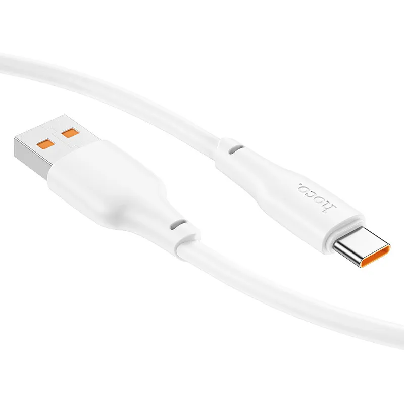 Дата кабель Hoco X93 Force USB to Type-C 27W White — фото 6