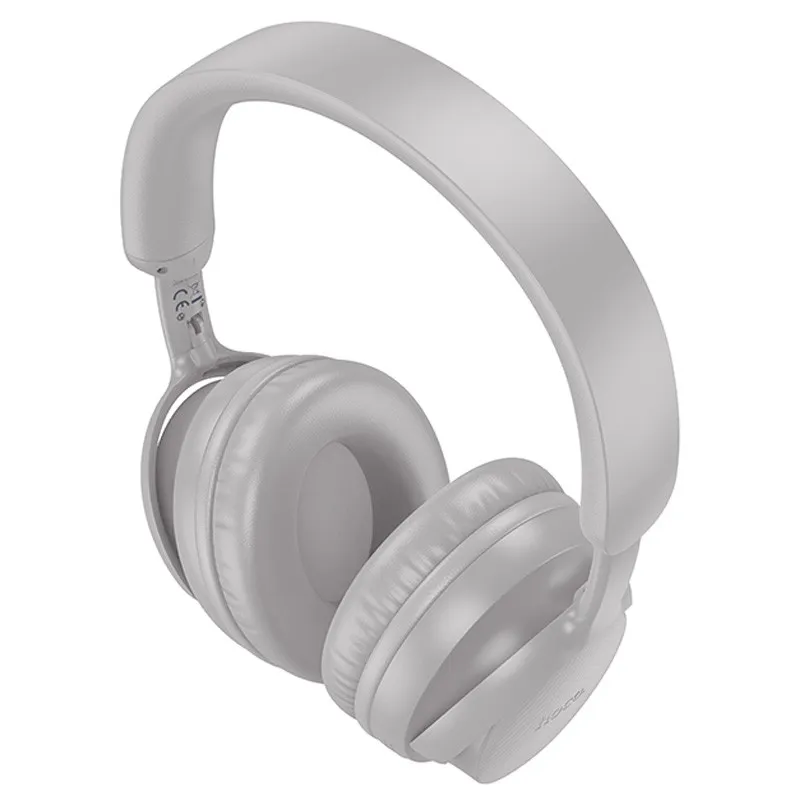 Накладні бездротові навушники Hoco W53 Tone Gray — фото 2