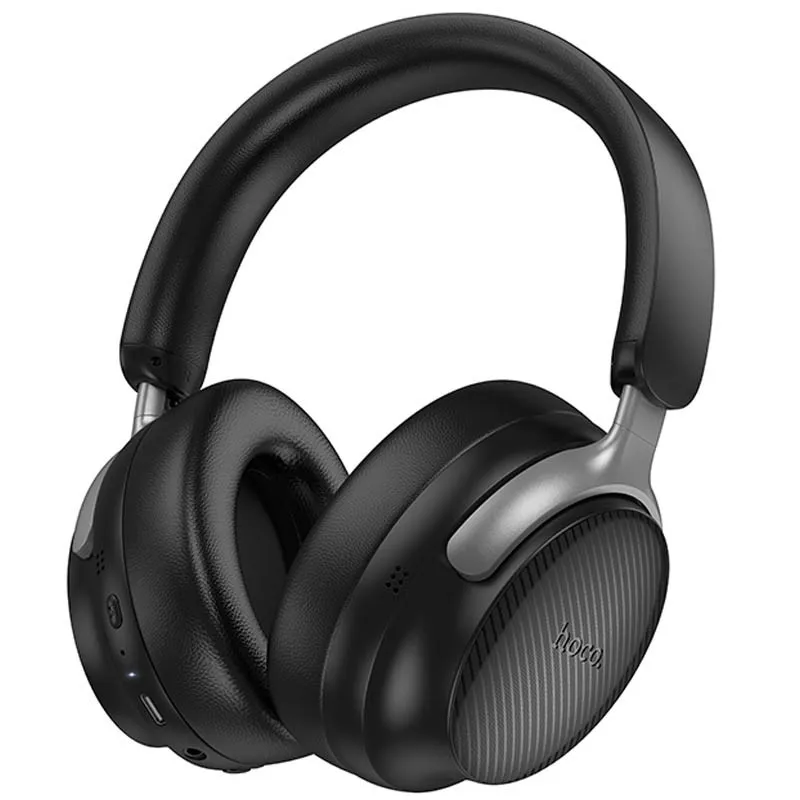 Накладні бездротові навушники Hoco W53 Plus Tone ANC Classic Black — фото 2