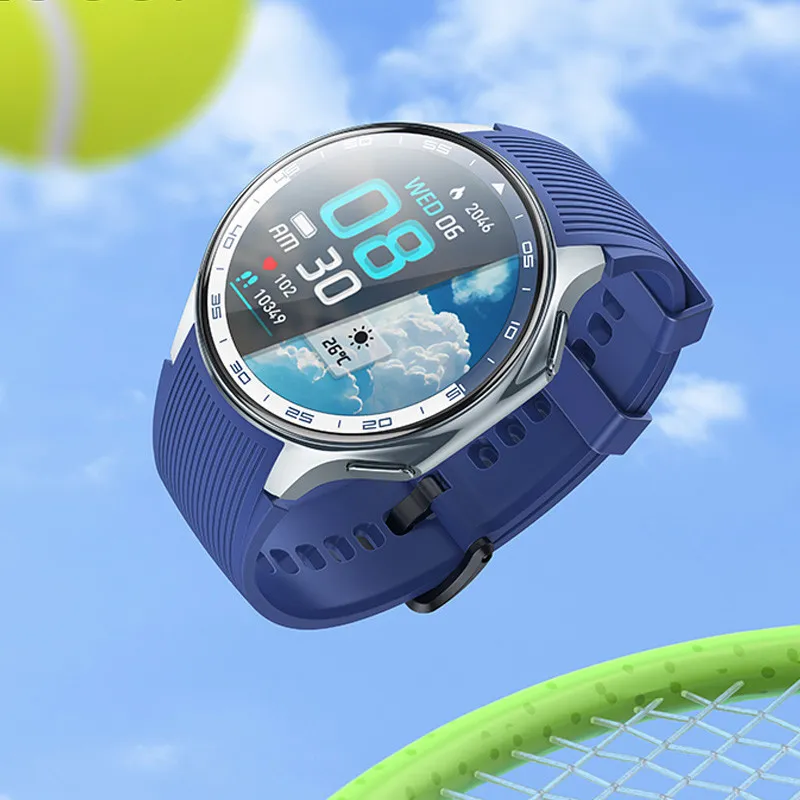 Смарт-годинник Hoco Y24 Amoled Smart sports watch Silver — фото 3