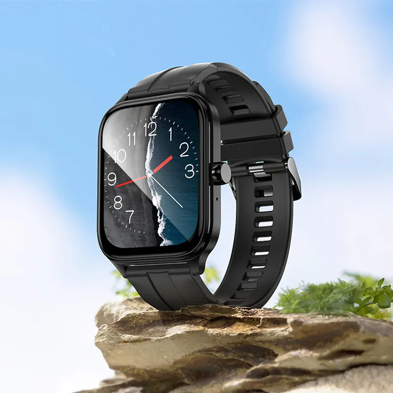 Смарт-годинник Hoco Y27 Smart sports watch Black — фото 4