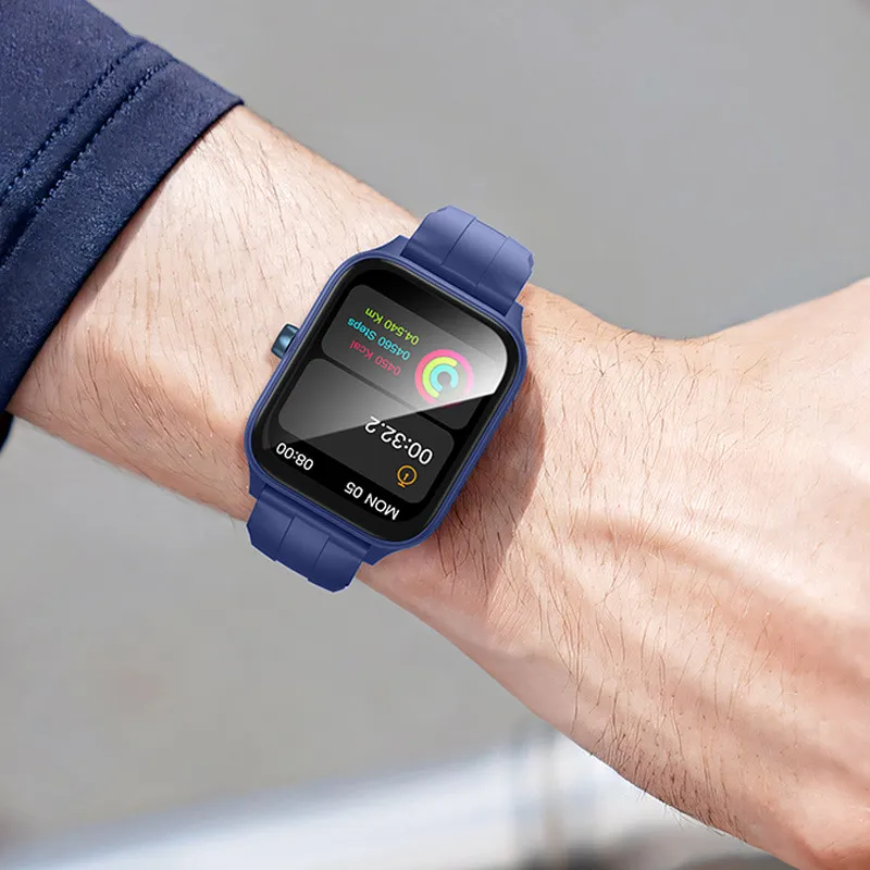 Смарт-годинник Hoco Y27 Smart sports watch Blue — фото 4