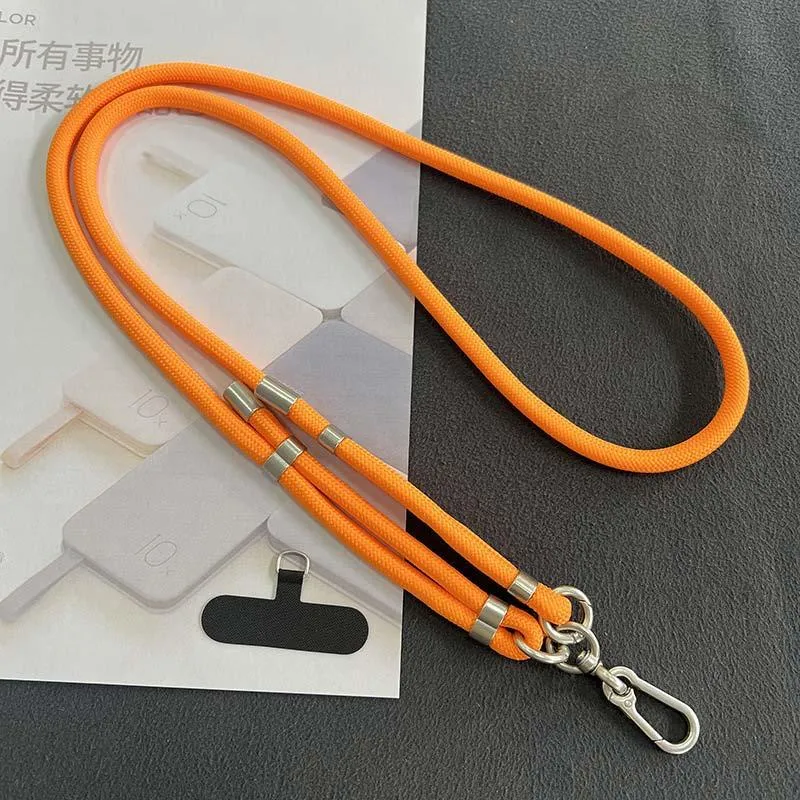 Шнурок 150см Neon Orange — фото 2