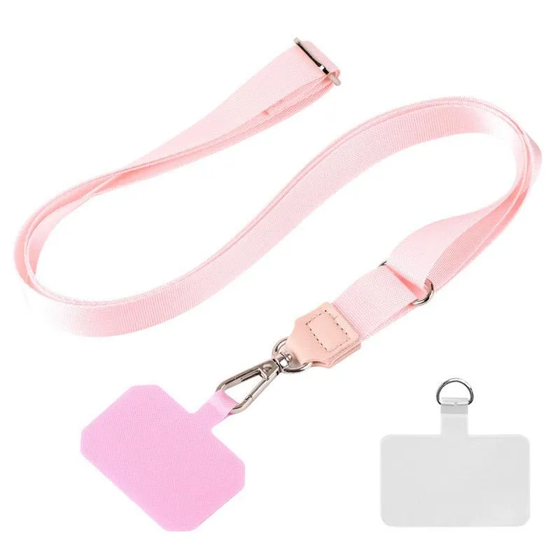 Шнурок широкий 140см Pink