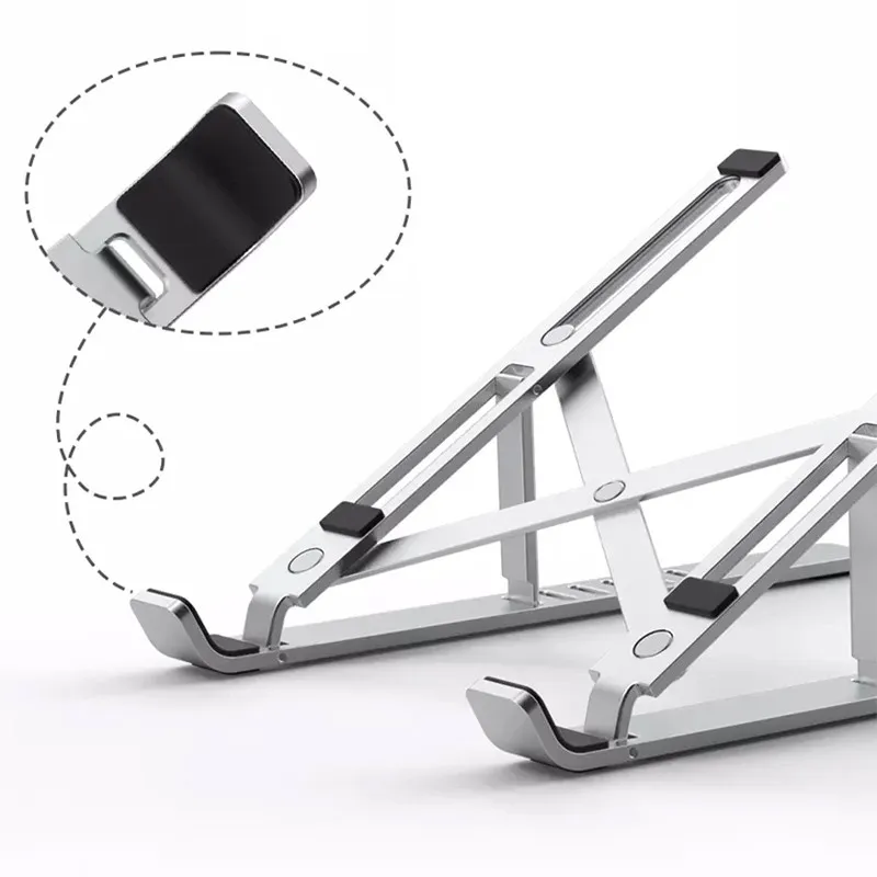 Підставка для ноутбуку WIWU S400 Laptop stand Silver — фото 2