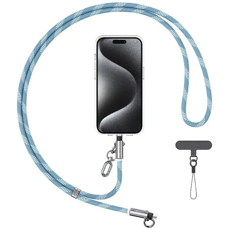 Дата кабель-шнурок Usams US-SJ746 Type-C to Lightning 30W Blue