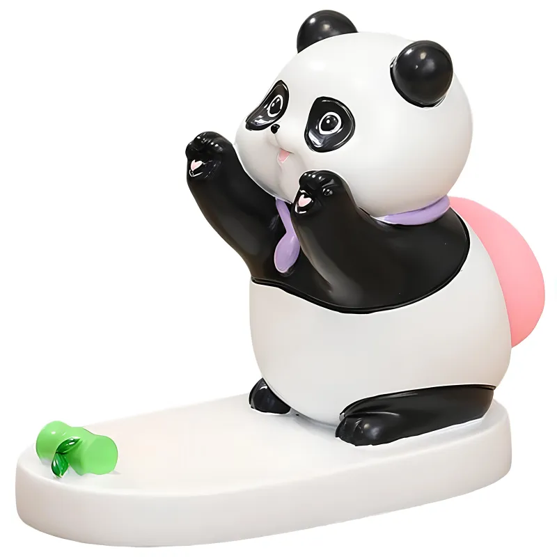 Підставка для телефону Funny Animals Panda with bamboo