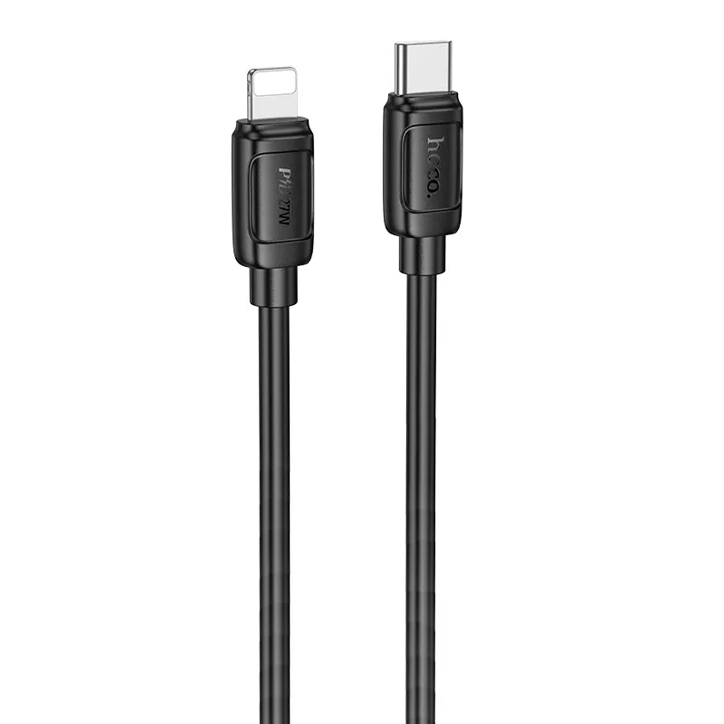 Дата кабель Hoco X115 Surpass Type-C to Lightning 27W Black