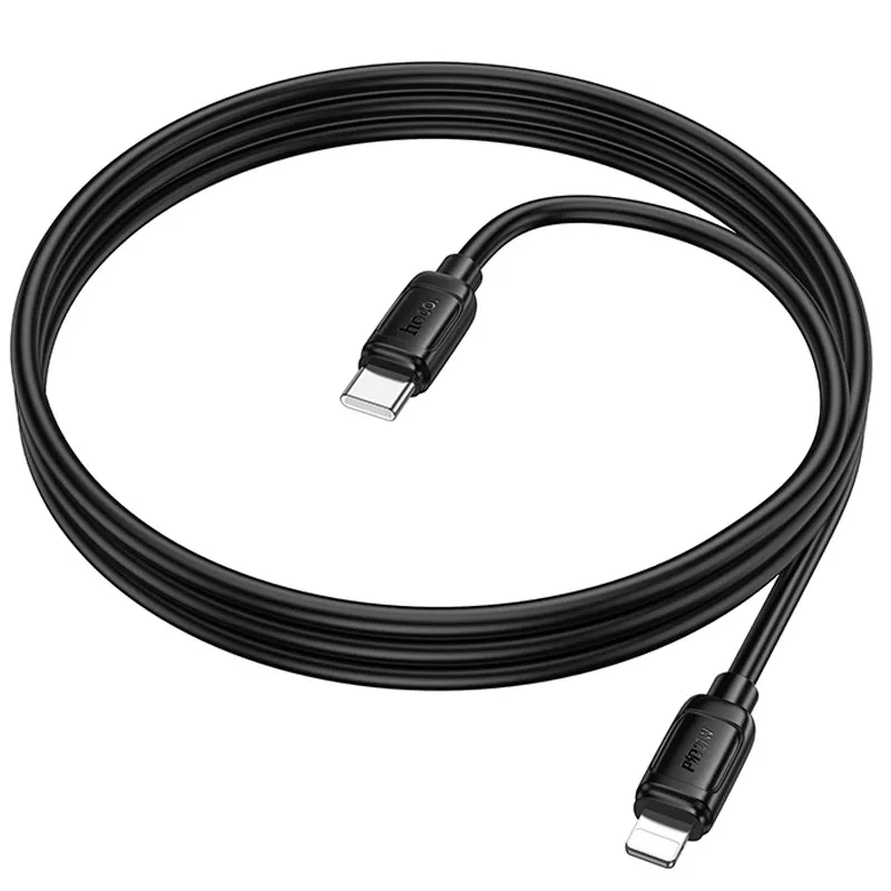 Дата кабель Hoco X115 Surpass Type-C to Lightning 27W Black — фото 4