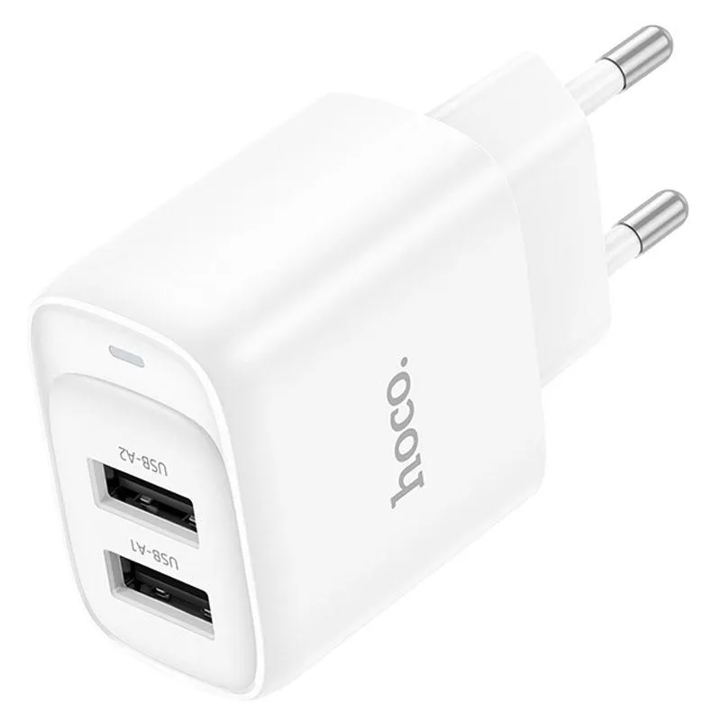 МЗП Hoco C141A Smart 2.1A White — фото 2