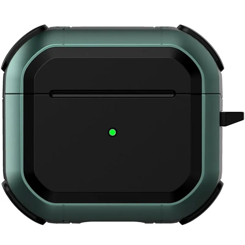 Футляр протиударний Black ed. для навушників Airpods 3 Apple Green