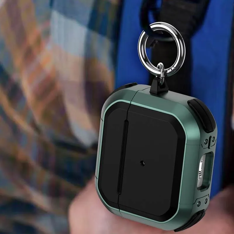 Футляр протиударний Black ed. для навушників Airpods 3 Apple Green — фото 3
