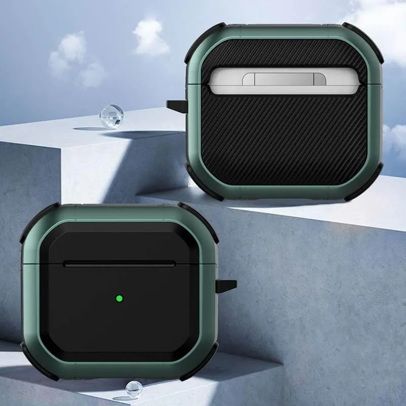 Футляр протиударний Black ed. для навушників Airpods 3 Apple Green — фото 5