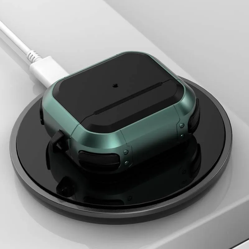 Футляр протиударний Black ed. для навушників Airpods 3 Apple Green — фото 6