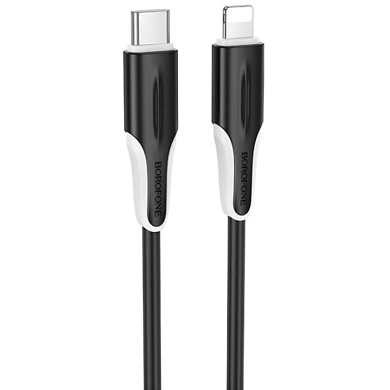 Дата кабель Borofone BX119 New Type-C to Lightning 27W Black