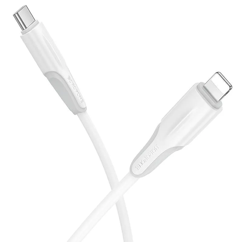 Дата кабель Borofone BX119 New Type-C to Lightning 27W White — фото 2