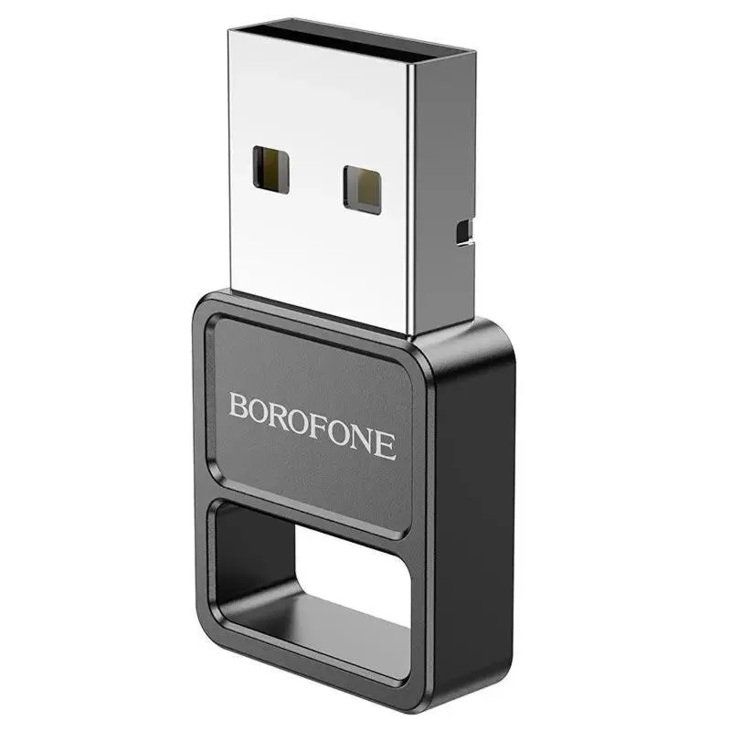 Bluetooth адаптер Borofone DH8 USB Black — фото 3