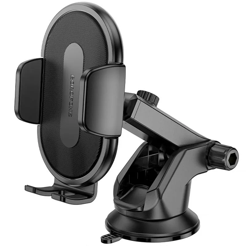 Автотримач Borofone BH134 Rio push-type Black
