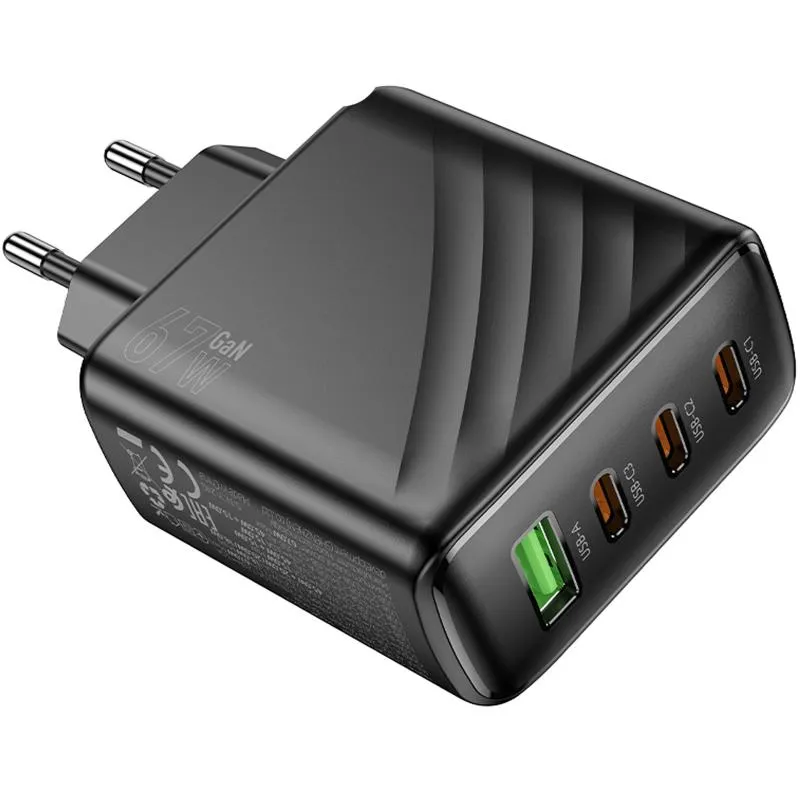 МЗП Hoco CS27A Supply PD67W+QC3.0 Black — фото 3