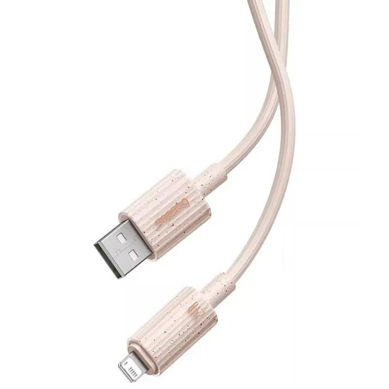 Дата кабель Baseus Habitat Series Fast Charging Type-C to Lightning 20W Wheat Pink — фото 2