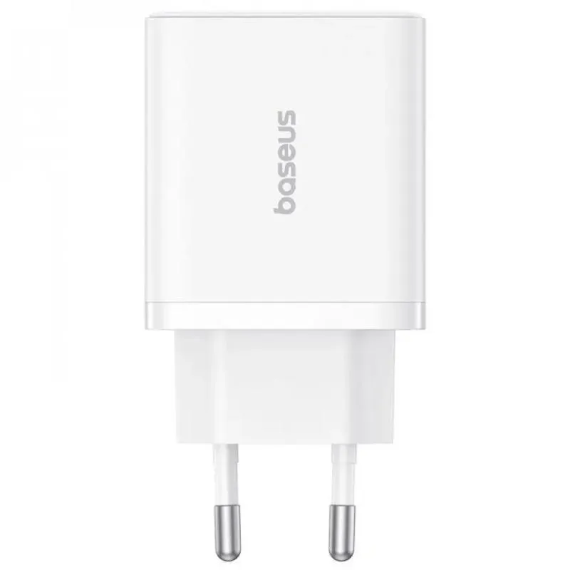 МЗП Baseus Cube Pro Fast Charger PD30W+QC3.0 Moon White — фото 3