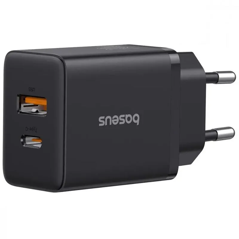 МЗП Baseus Cube Pro Fast Charger PD30W+QC3.0 Cluster Black — фото 2