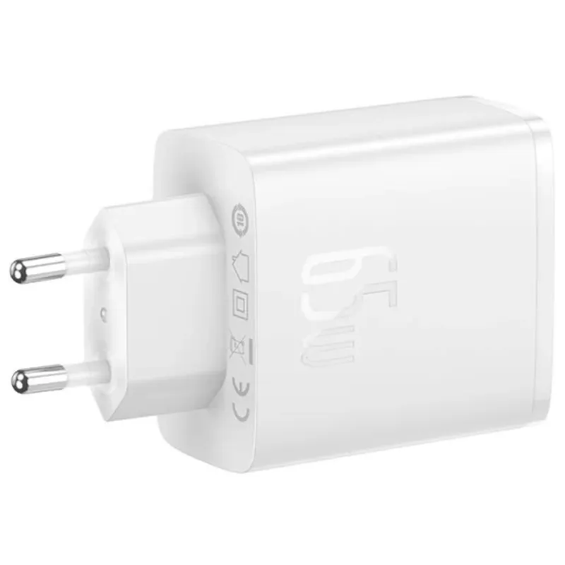 МЗП Baseus Cube Pro Fast Charger PD65W Moon White — фото 3