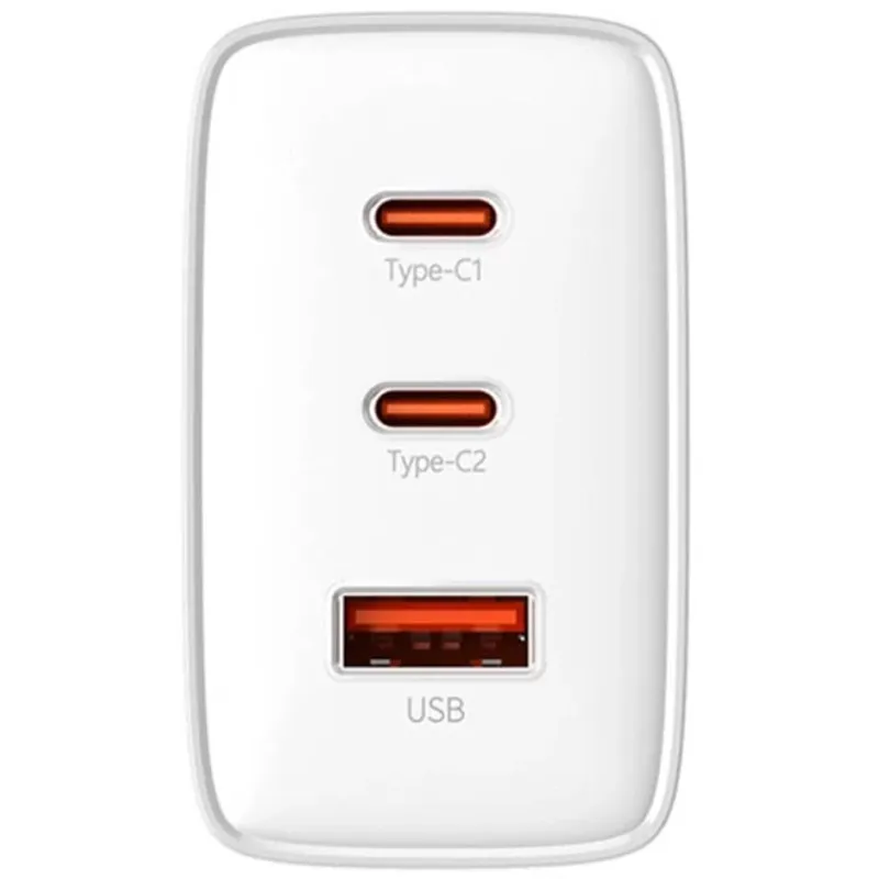 МЗП Baseus Cube Pro Fast Charger PD65W Moon White — фото 4