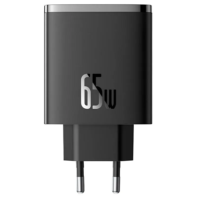 МЗП Baseus Cube Pro Fast Charger PD65W Cluster Black — фото 2