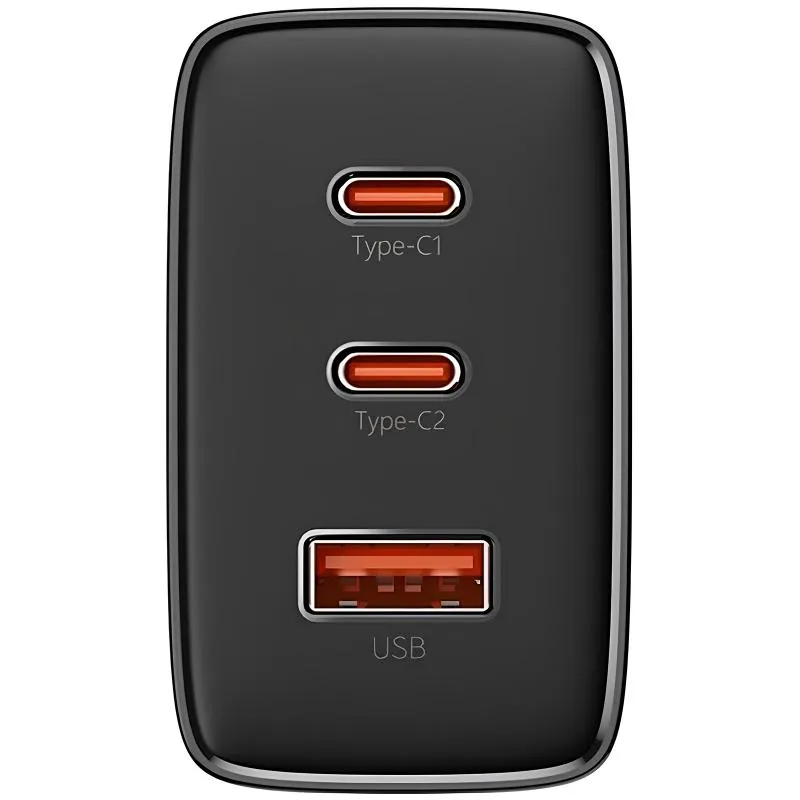 МЗП Baseus Cube Pro Fast Charger PD65W Cluster Black — фото 3