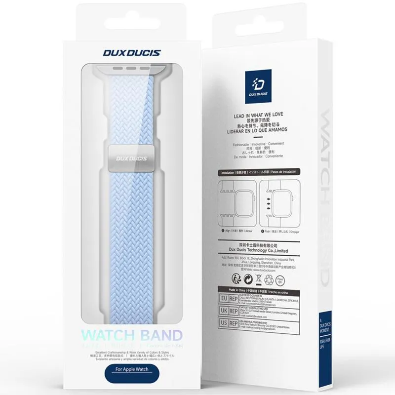 Ремінець Dux Ducis Mixture Ultra для Apple Watch 38/40/41/42mm Light Blue — фото 6