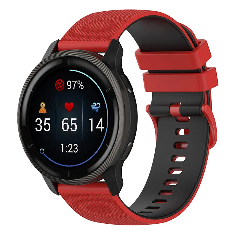 Ремінець Ribby для Smart Watch 22mm Red