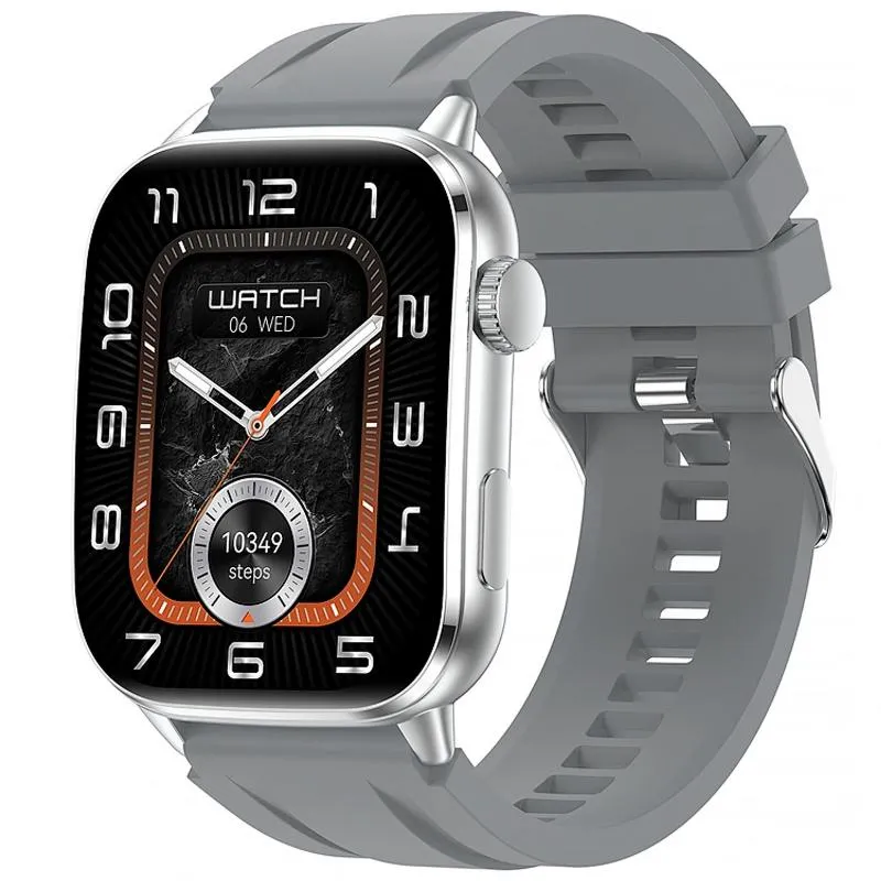 Смарт-годинник WiWU SW08 Smart sports watch Silver — фото 3