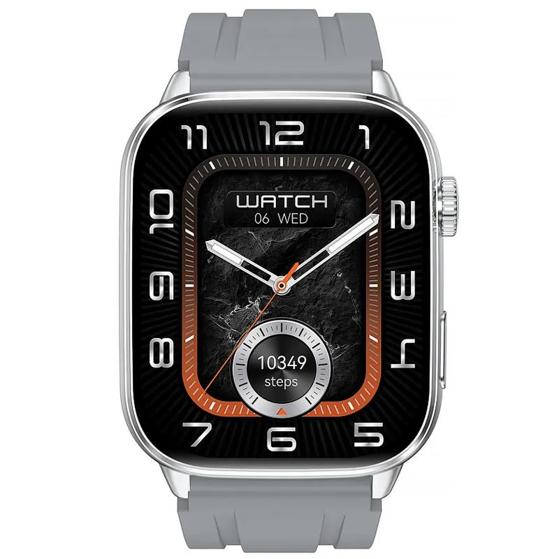 Смарт-годинник WiWU SW08 Smart sports watch Silver — фото 4