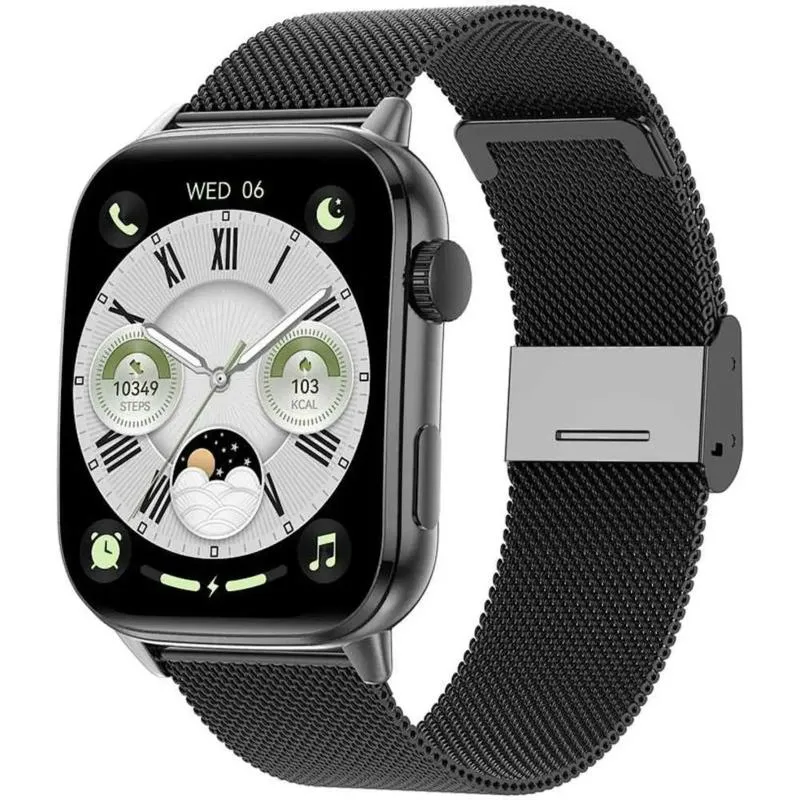 Смарт-годинник WiWU SW08 Smart sports watch (call version) Black