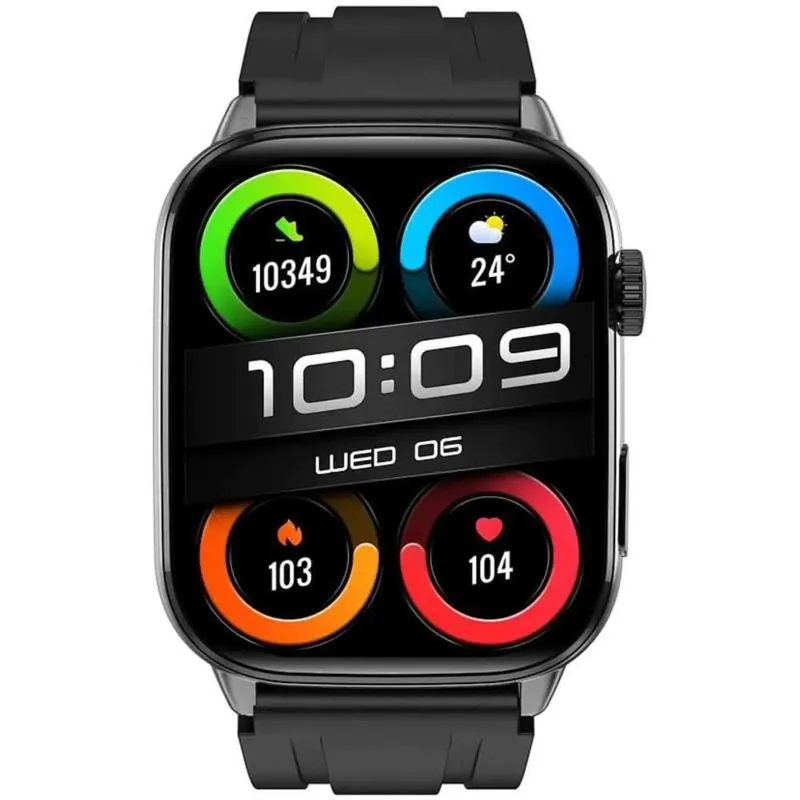 Смарт-годинник WiWU SW08 Smart sports watch Black — фото 3