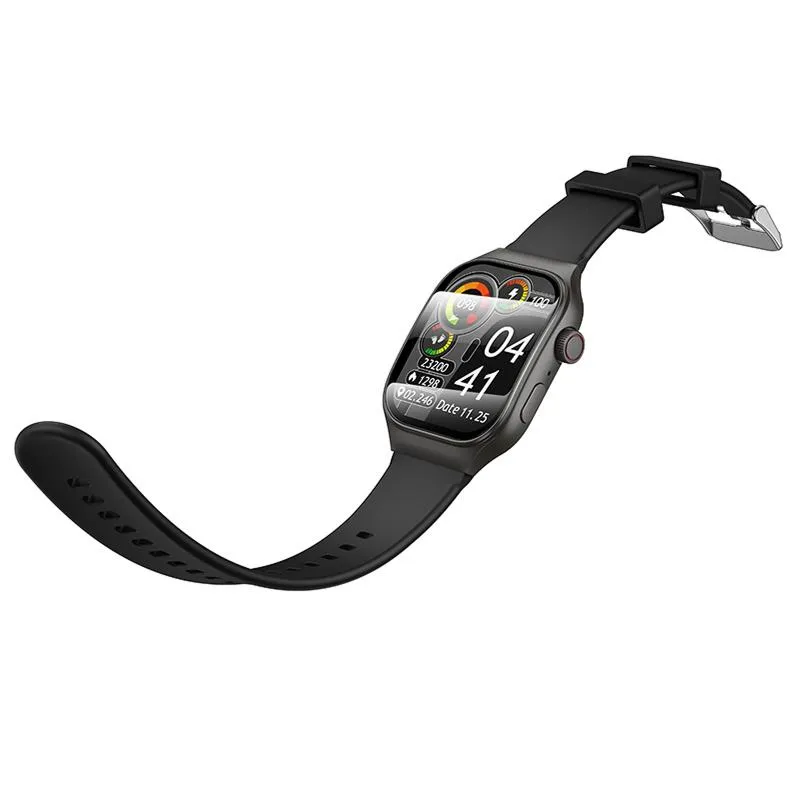 Смарт-годинник Hoco Y33 Smart sports watch Black — фото 2
