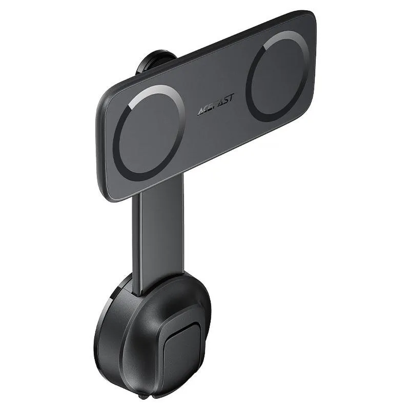 Автотримач Acefast D60 Dual Mount Black — фото 4
