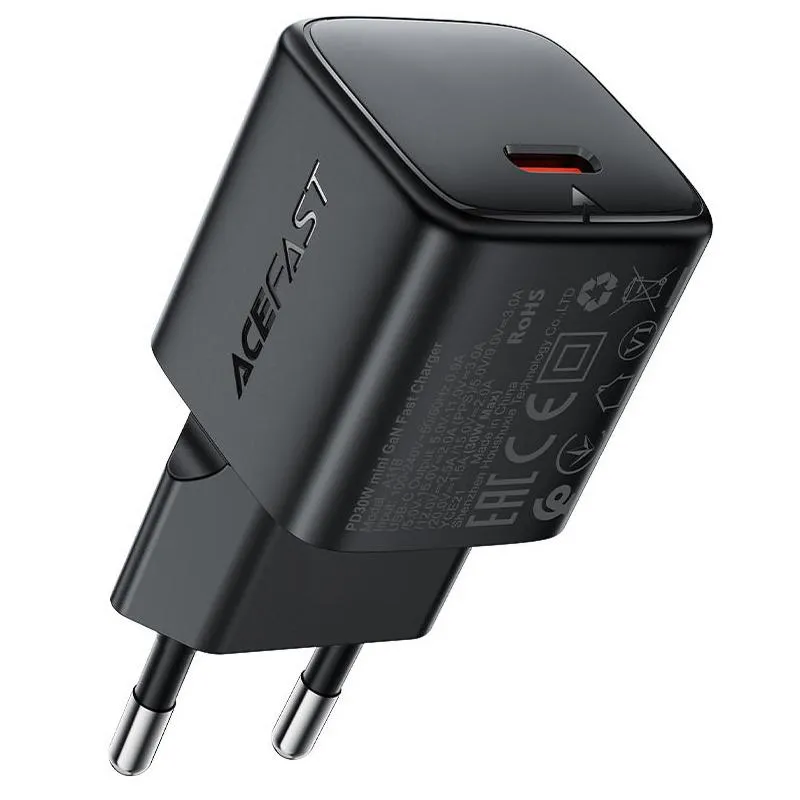 МЗП Acefast A118 PD30W GaN Black
